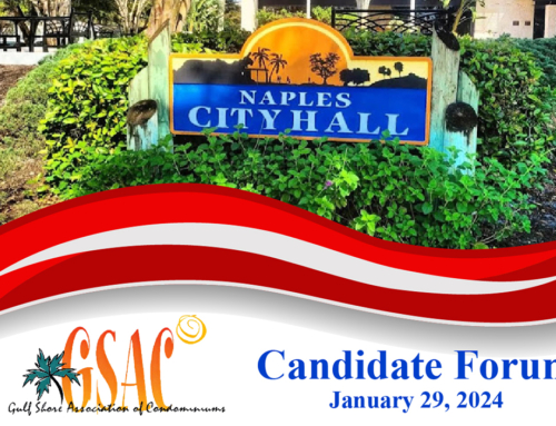 GSAC to host Naples City Mayor and Council Candidate Forum