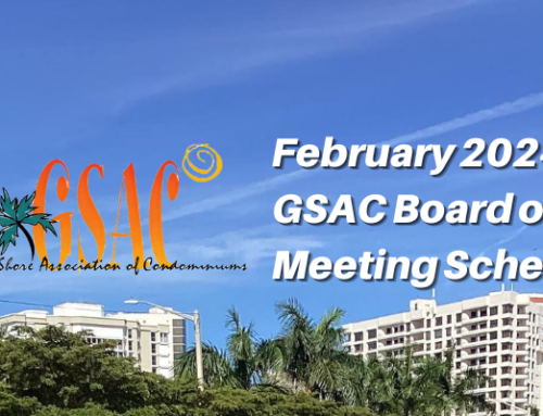 2024 – 2025 GSAC Board of Directors Meeting Schedule