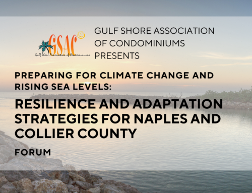 GSAC to host “Preparing for Climate Change and Rising Sea Levels: Resilience and Adaptation Strategies for Naples and Collier County” Forum